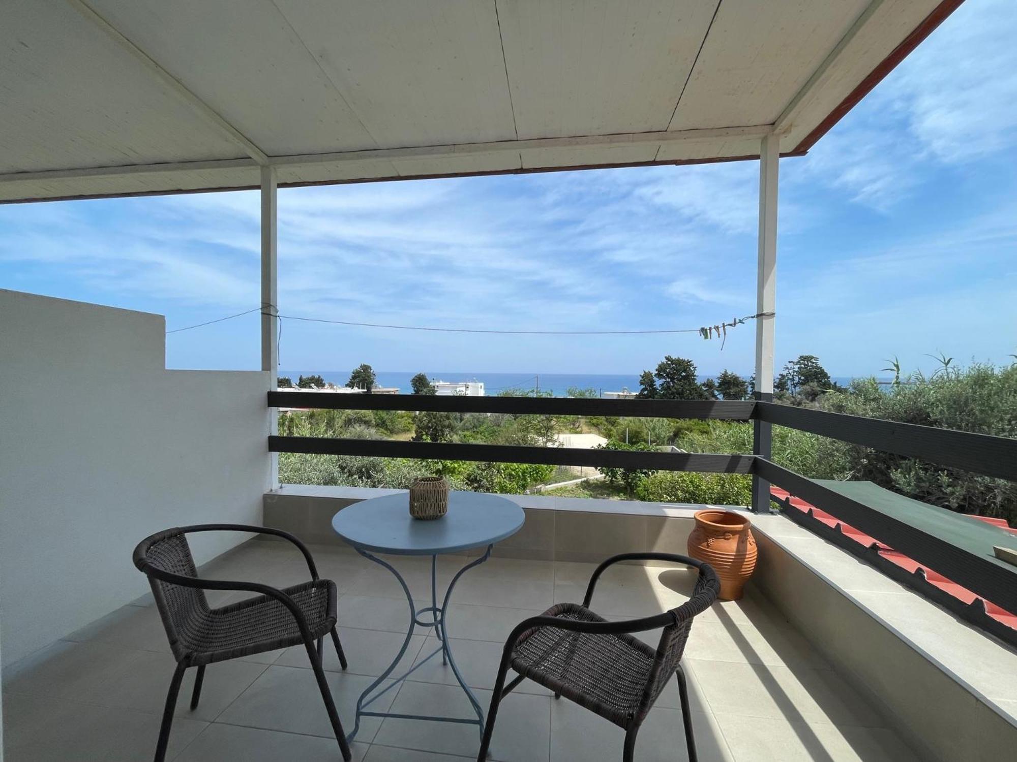 Plastiras Sea View Apartments Archangelos  Luaran gambar